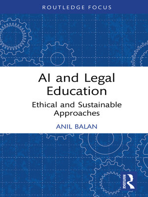 cover image of AI and Legal Education
